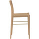 Bondi 39 inch Light Oak Counter Stool